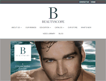 Tablet Screenshot of beautyscopellc.com